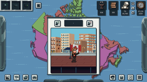 Игра Vox Populi: Canada 2025, скриншот