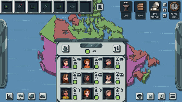 Игра Vox Populi: Canada 2025, скриншот