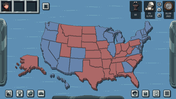 Игра Vox Populi: USA 2024, скриншот