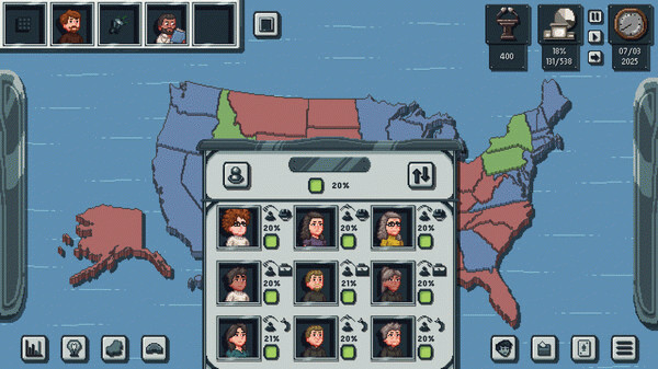 Игра Vox Populi: USA 2024, скриншот