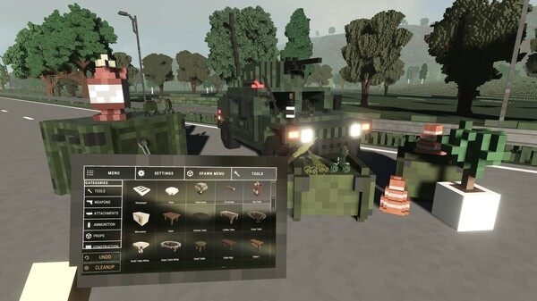 Игра Voxel Project VR, скриншот