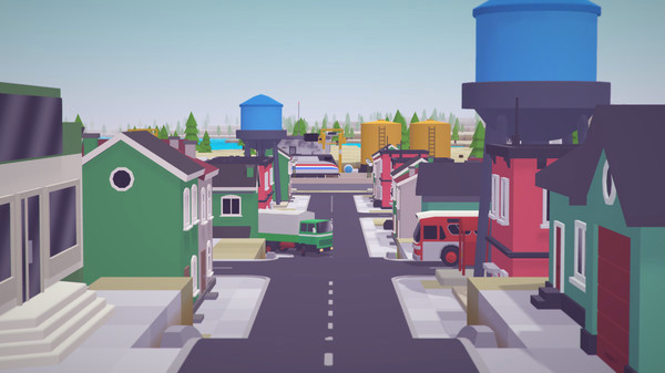 Игра Voxel Tycoon, скриншот