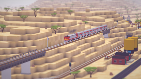Игра Voxel Tycoon, скриншот