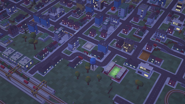 Игра Voxel Tycoon, скриншот