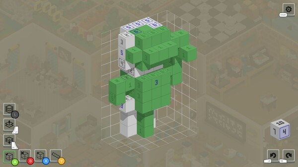 Игра Voxelgram, скриншот