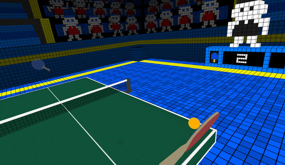 Игра VR Ping Pong, скриншот