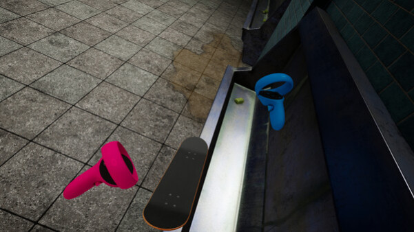 Игра VR Skater, скриншот