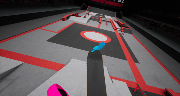 Игра VR Skater - SL Pro Series Tour, скриншот