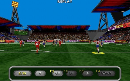 Игра VR Soccer '96, скриншот