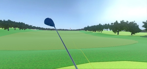Игра VR SUPER SPORTS - Golf, скриншот