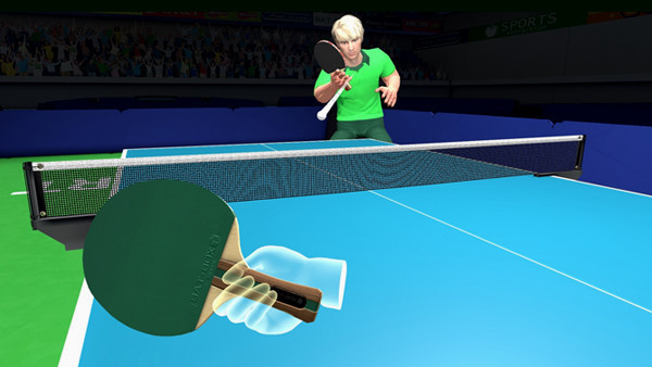 Игра VR SUPER SPORTS - Table Tennis, скриншот