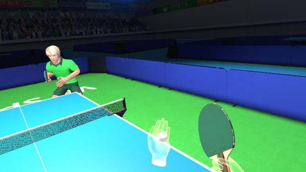 Игра VR SUPER SPORTS - Table Tennis, скриншот