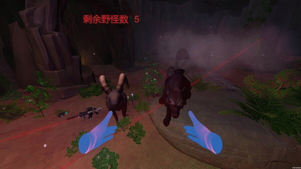 Игра VR Wilderness Survival, скриншот