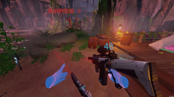 Игра VR Wilderness Survival, скриншот