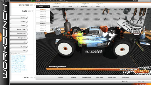 Игра VRC PRO Branded cars and components Deluxe, скриншот