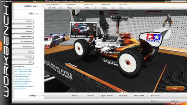 Игра VRC PRO Branded cars and components Deluxe, скриншот