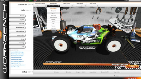 Игра VRC PRO Branded cars and components Deluxe, скриншот