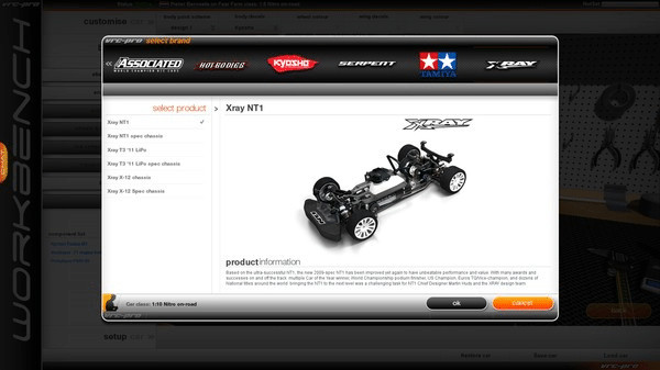 Игра VRC PRO Branded cars and components Deluxe, скриншот