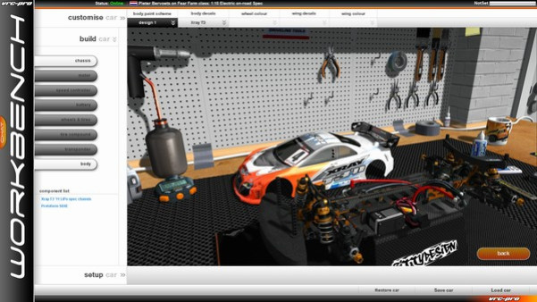 Игра VRC PRO Branded cars and components Deluxe, скриншот