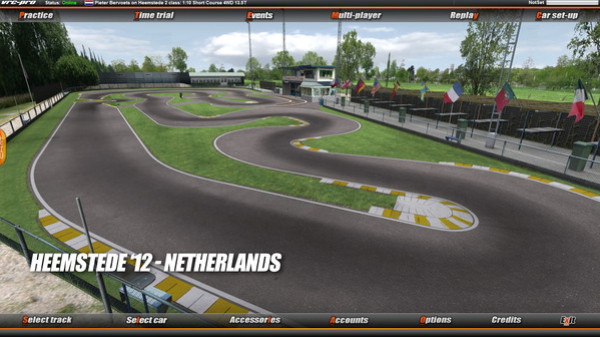 Игра VRC PRO European On-road tracks Deluxe, скриншот