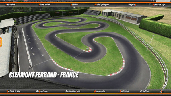 Игра VRC PRO European On-road tracks Deluxe, скриншот