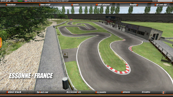 Игра VRC PRO European On-road tracks Deluxe, скриншот