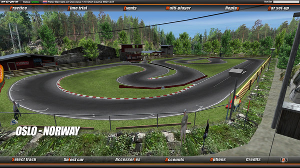 Игра VRC PRO European On-road tracks Deluxe, скриншот