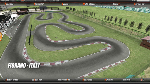 Игра VRC PRO European On-road tracks Deluxe, скриншот
