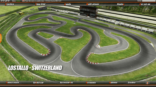 Игра VRC PRO European On-road tracks Deluxe, скриншот