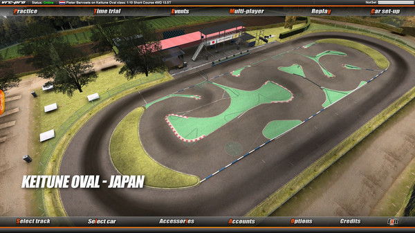 Игра VRC PRO International Oval On-road tracks Deluxe, скриншот