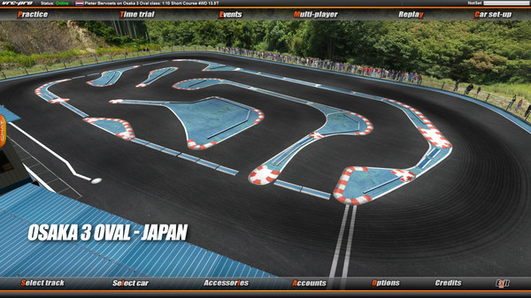 Игра VRC PRO International Oval On-road tracks Deluxe, скриншот