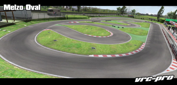 Игра VRC Pro track pack: Melzo Oval, Italy, скриншот