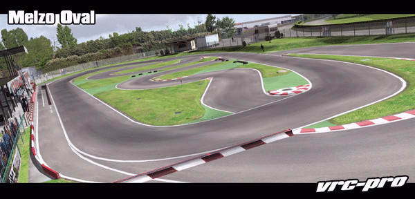 Игра VRC Pro track pack: Melzo Oval, Italy, скриншот