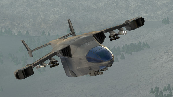 Игра VTOL VR, скриншот