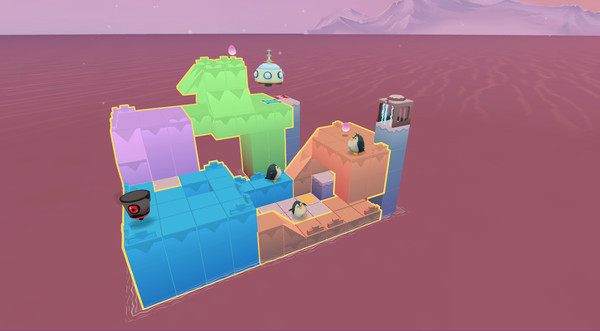 Игра Waddle Home, скриншот