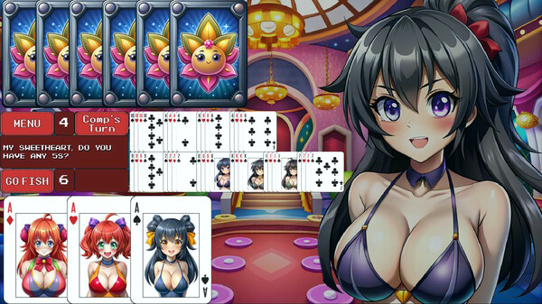 Игра Waifu Cards, скриншот