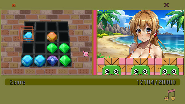 Игра Waifu Simulator: Beach Edition, скриншот