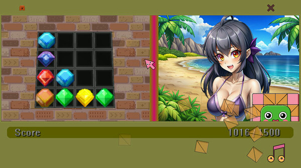 Игра Waifu Simulator: Beach Edition, скриншот