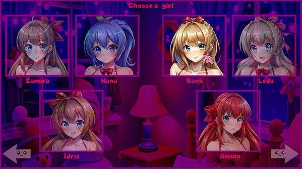 Игра Waifu Simulator: Christmas Edition, скриншот