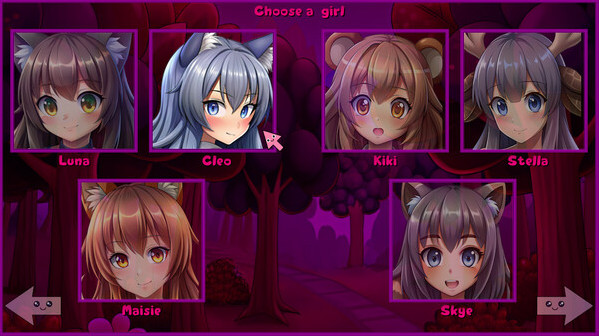 Игра Waifu Simulator: Furry Edition, скриншот