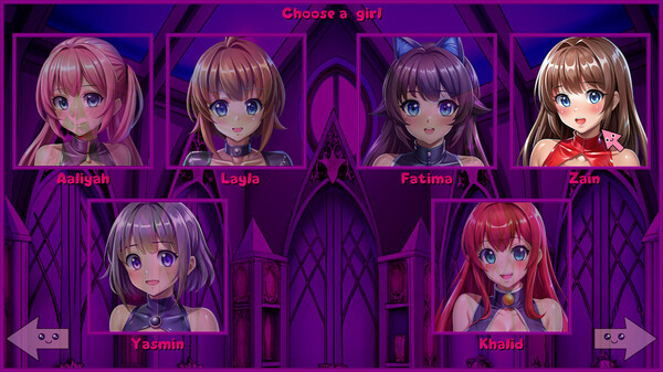 Игра Waifu Simulator: Latex Edition, скриншот