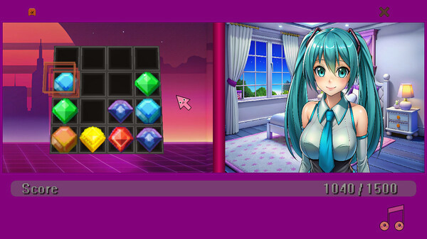 Игра Waifu Simulator, скриншот