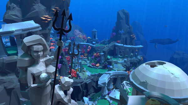 Игра Walkabout Mini Golf: Atlantis, скриншот