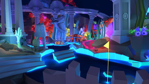 Игра Walkabout Mini Golf: Atlantis, скриншот