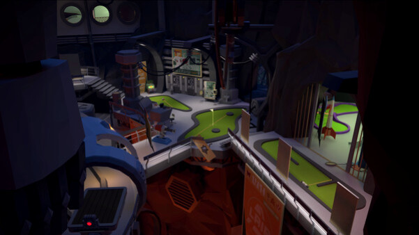 Игра Walkabout Mini Golf: Laser Lair, скриншот