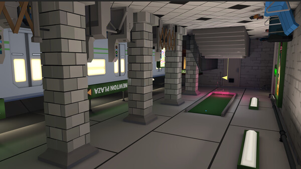Игра Walkabout Mini Golf: Upside Town, скриншот