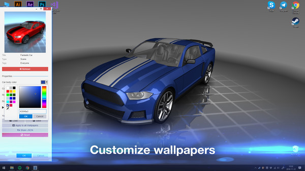 Игра Wallpaper Engine, скриншот