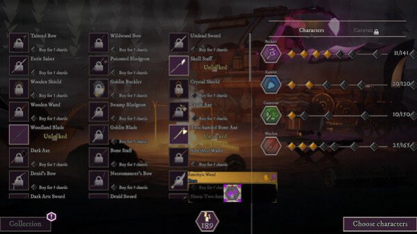 Игра Wanderer's Sigil: Dice-Fueled Adventure, скриншот