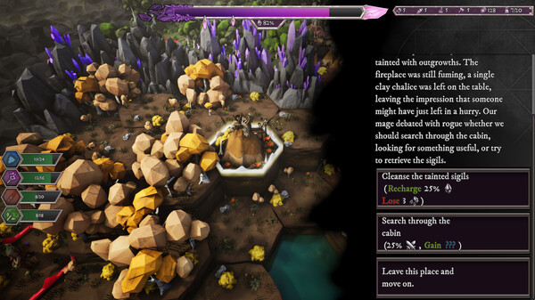 Игра Wanderer's Sigil: Dice-Fueled Adventure, скриншот