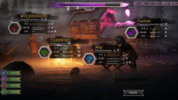 Игра Wanderer's Sigil: Dice-Fueled Adventure, скриншот